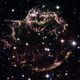 The remains of a supernova explosion known as Cassiopeia A.